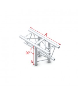 MILOS Pro-30 Triangle F Truss - T-Cross vertical - 3-way - apex down - 71 cm ATF35 - angolo da 90° - F