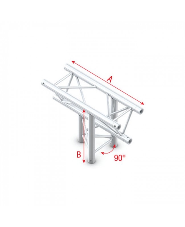 MILOS Pro-30 Triangle F Truss - T-Cross up/down 3-way - 74 cm