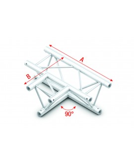 MILOS Pro-30 Triangle F Truss - 3-fach horizontal - 50 cm F (Prolyte Ø 27,8 mm kompatibel)