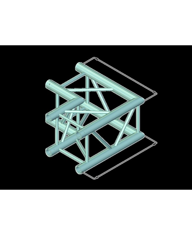 Alutruss DECOLOCK DQ4-PAC21 2-Weg Ecke 90°