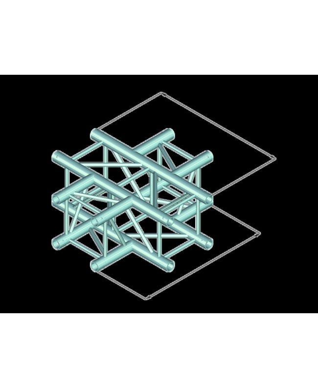 Alutruss DECOLOCK DQ4-PAC41 4-way Cross Piece