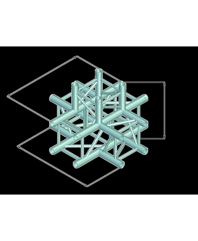 Alutruss DECOLOCK DQ4-PAT51 5-Weg Ecke
