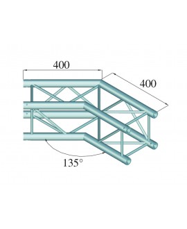 Alutruss DECOLOCK DQ4-SPAC23 2-Weg Ecke 135° sw