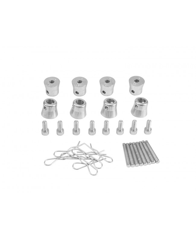 Alutruss DECOLOCK DQ4 Universal-Kreuzstück sw