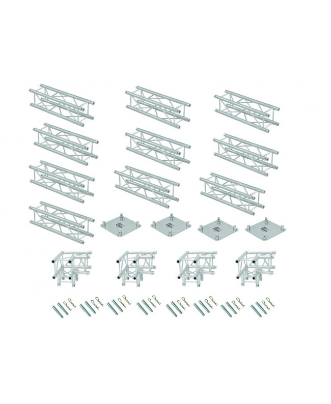 Alutruss Traversenset QUADLOCK 6082 Rechteck 7x4x3,5m (BxTxH)