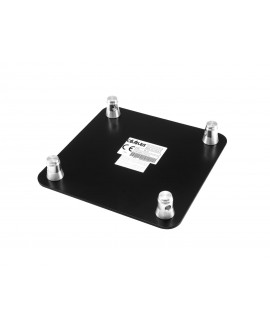Alutruss QUADLOCK End Plate SQQGP-Male M-10 bk