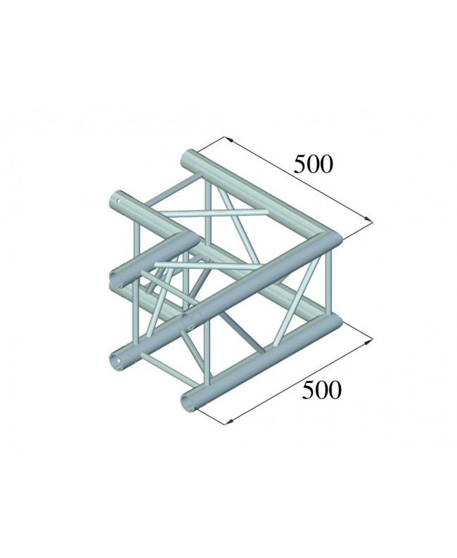 Alutruss QUADLOCK 6082C-21 2-way Corner 90°