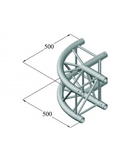 Alutruss QUADLOCK 6082C-21R 2-way Corner 90°