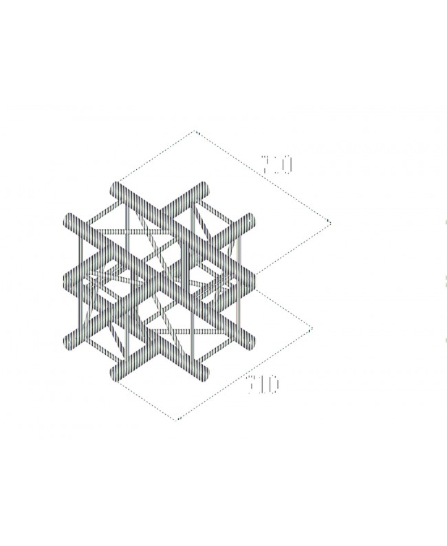 Alutruss QUADLOCK 6082C-41 4-way Cross Piece