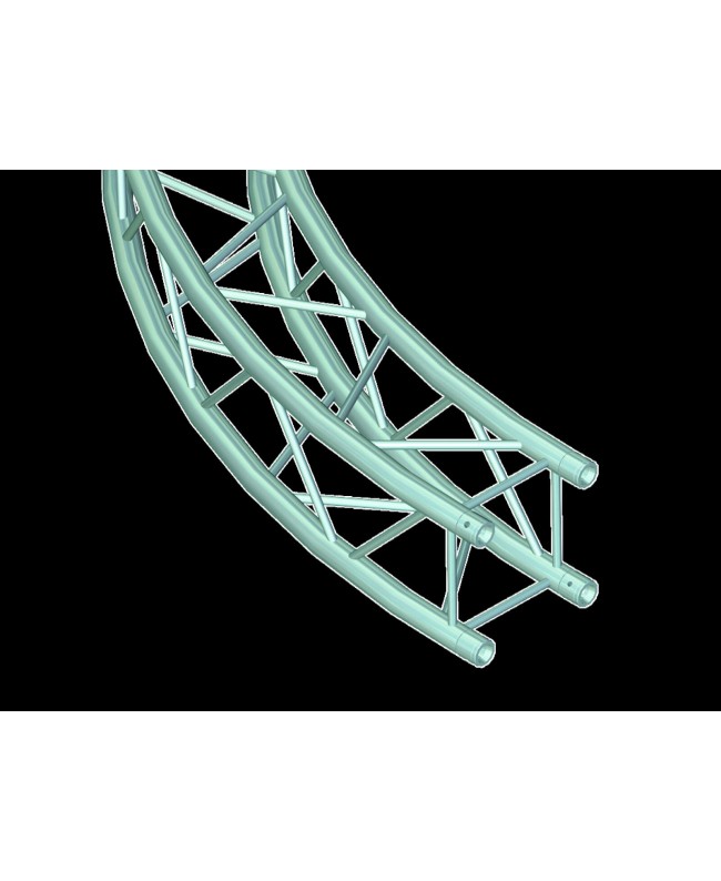 Alutruss QUADLOCK 6082 Element f.Kreis 3m in.90°