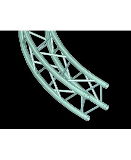 Alutruss QUADLOCK 6082 Element f.Kreis 4m in.90°
