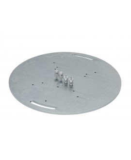 Alutruss Steel Base Plate round type A