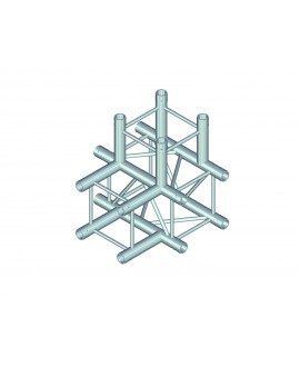 Alutruss QUADLOCK QL-ET34 T-42 4-Wege-T-Stück