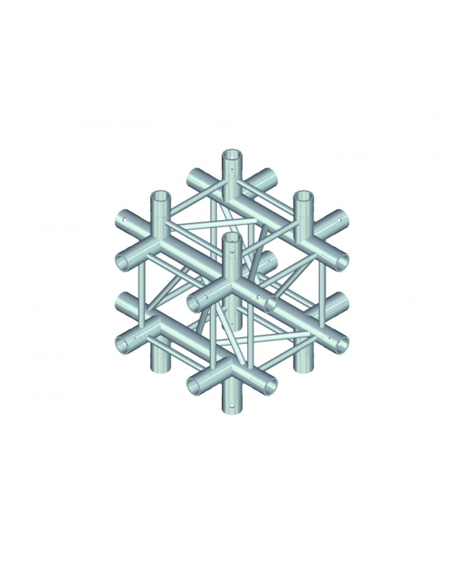 Alutruss QUADLOCK QL-ET34 C-61 6-Wege-Kreuzstück