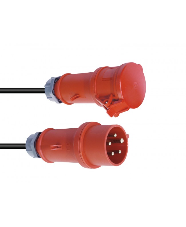 PSSO Prolunga CEE 16A 5x2,5 10m rosso