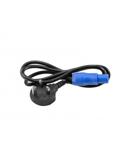 Eurolite P-Con Cavo di alimentazione 3x 1,0 mm² 1,2 m con spina UK