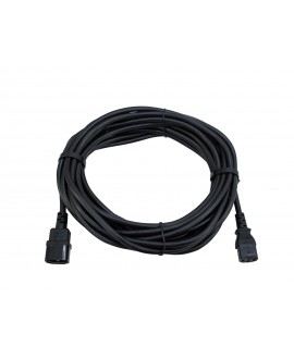 Omnitronic IEC Extension 3x1.0 5m bk Extension Cables