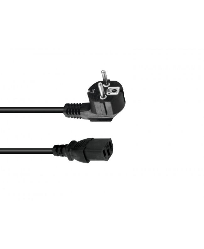 Omnitronic Cavo di alimentazione IEC 3x1,0 1,5 m bk