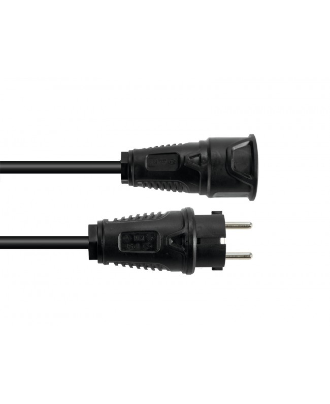 PSSO Extension 3x2.5 5m bk SCHUKO Extension Cables