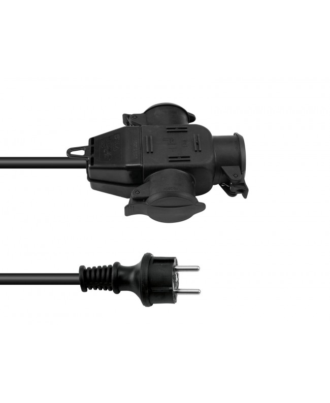 Eurolite Verlängerung 3x2,5 3m 3-fach