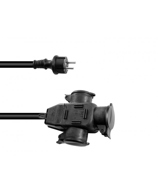 Eurolite Prolunga 3x2,5 5m 3 volte Prolunghe SCHUKO