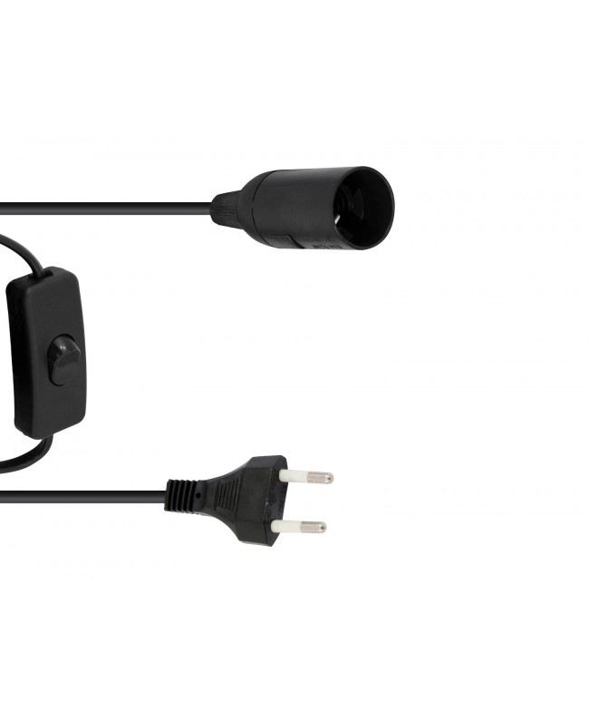 Eurolite E-27 Socket Power Cable, Plug, Switch