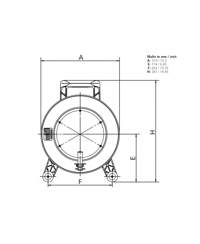 Schill Cable Drum GT 310.SO