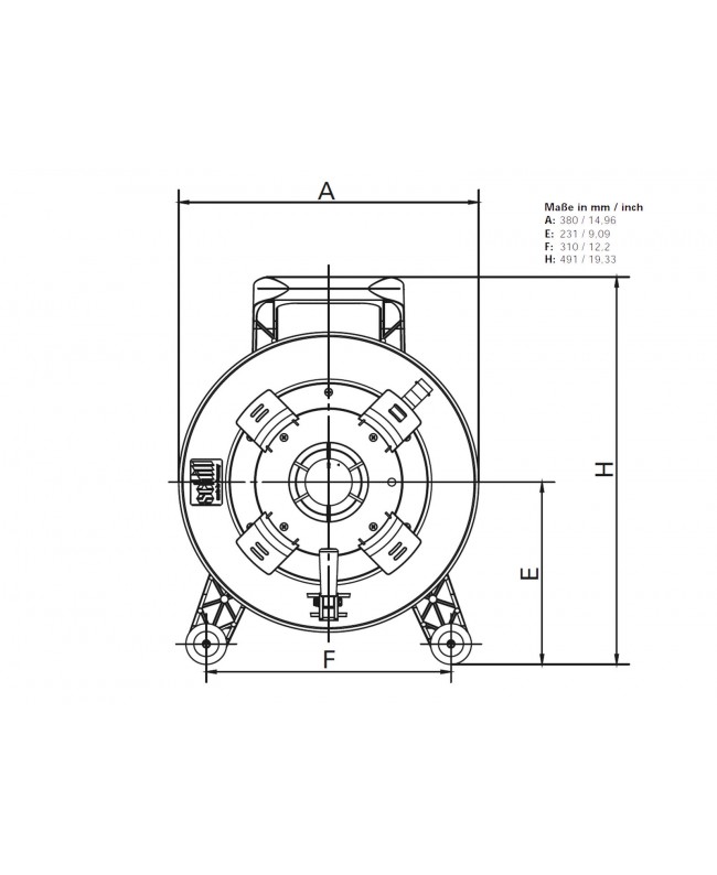 Schill Cable Drum GT 380.RM
