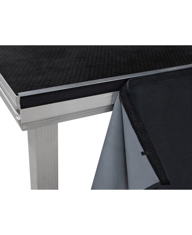 Alutruss BE-1PR Skirting profile for curtain/skirt 1m