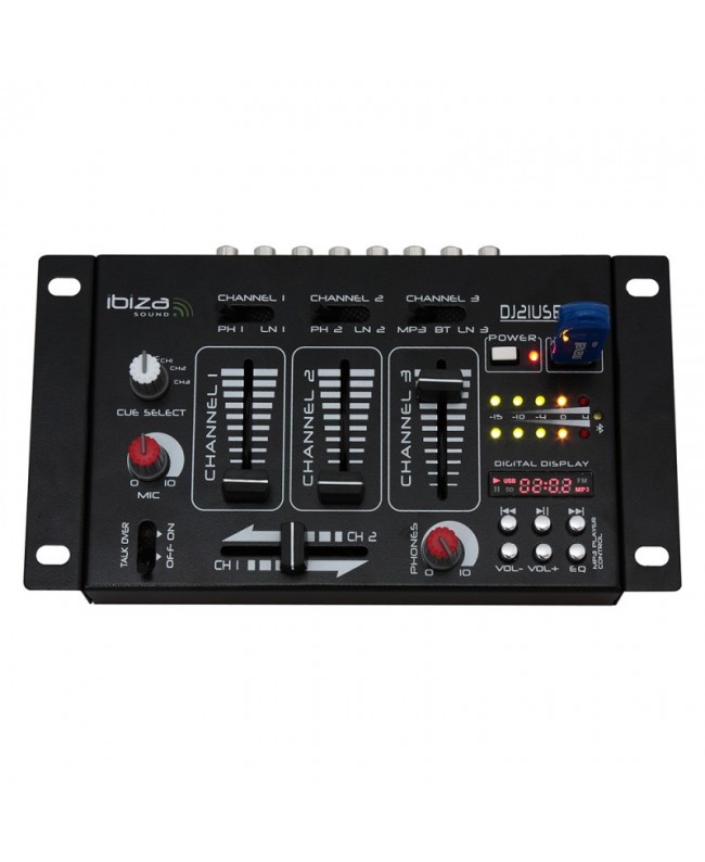 Ibiza DJ21USB-BT DJ-Mixer