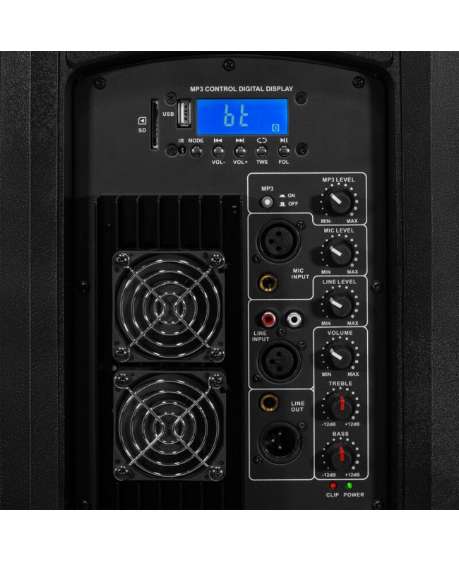 BoomTone DJ BS215A LED Altoparlanti Hi-Fi