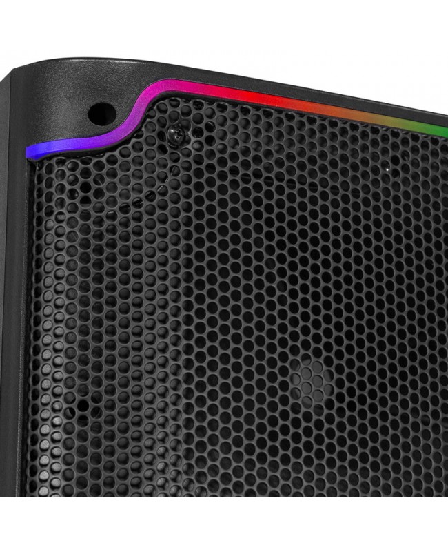 BoomTone DJ BS215A LED Hi-Fi Lautsprecher