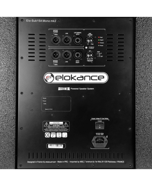 Elokance ELO SUB15A Mono MK2