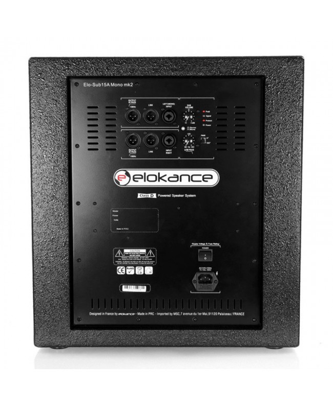 Elokance ELO SUB15A Mono MK2
