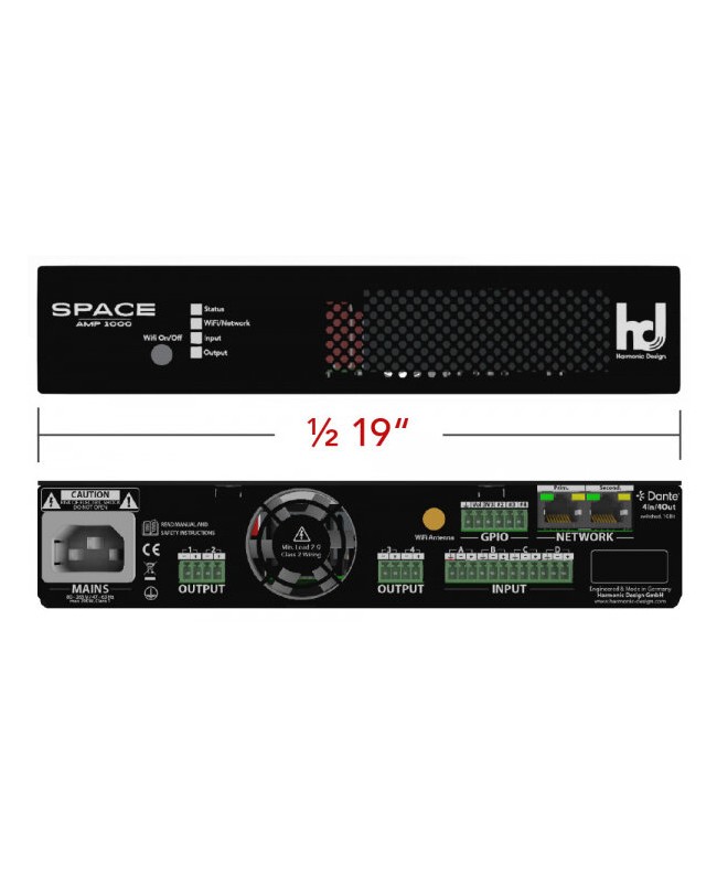 Harmonic Design SpaceAMP1000