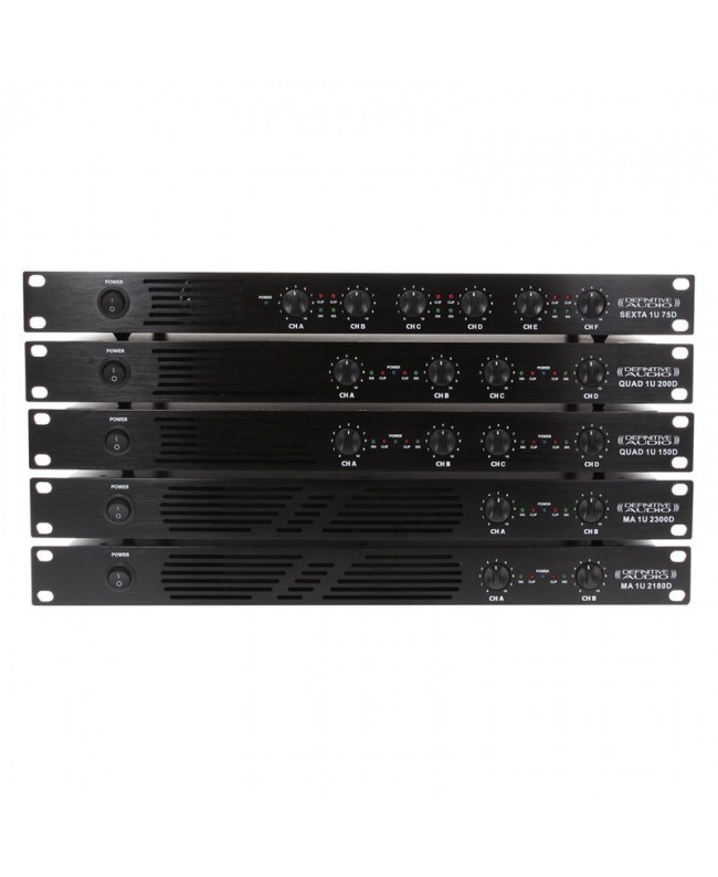 Definitive Audio QUAD 1U 150D - rack