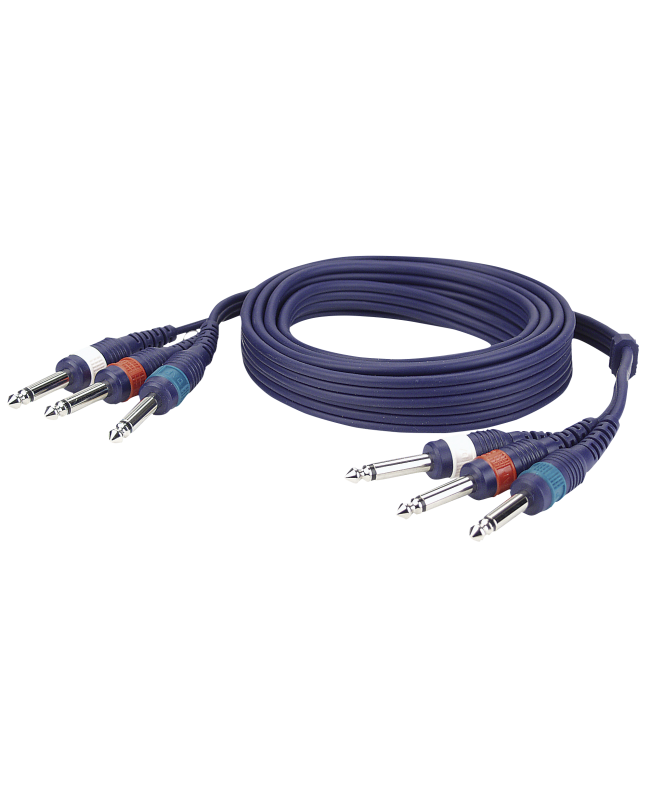 DAP FL21 - 3 mono Jack to 3 mono Jack 3 m