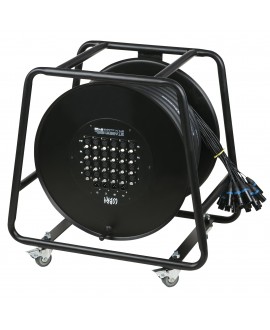 DAP CobraX Stagewheel 24/4 30 m Stagebox with cable