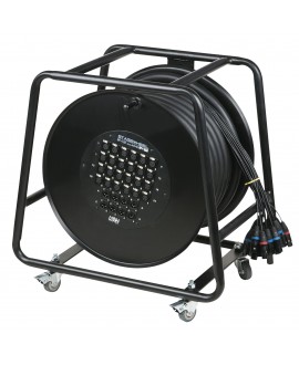 DAP CobraX Stagewheel 24/8 30 m Stagebox with cable