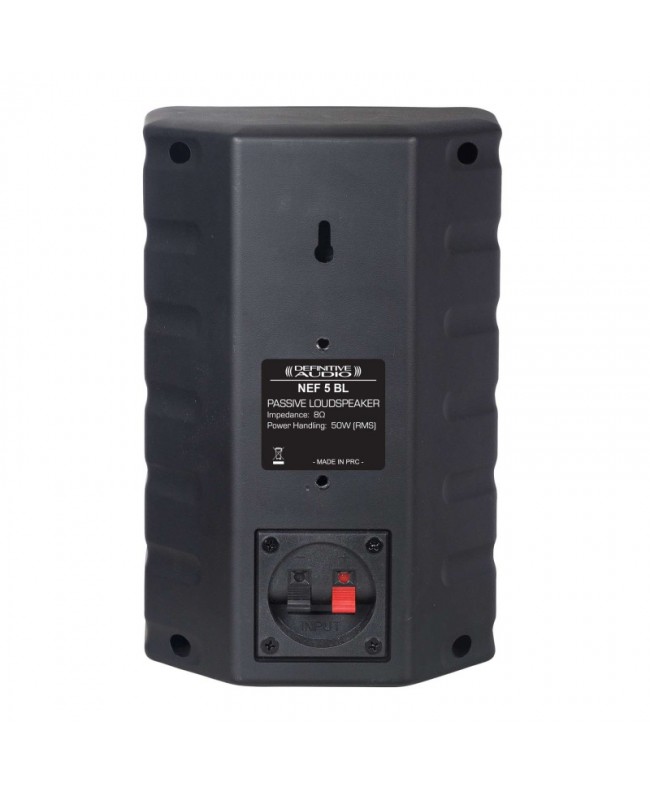 Definitive Audio NEF 5 BL Wall Mount Speakers