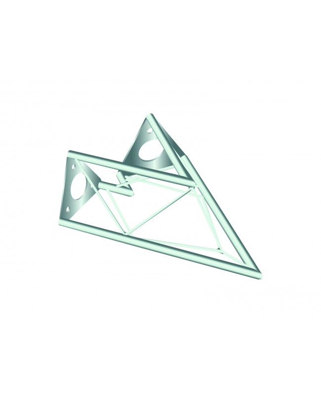 Decotruss SAC-20 corner 2-way 60° silver