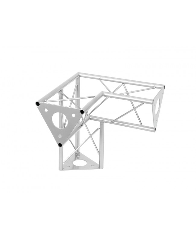 Decotruss SAL-33 Ecke 3-Weg \/ rechts sil