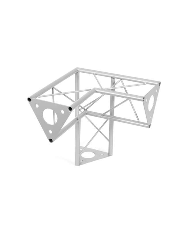 Decotruss SAL-34 Ecke 3-Weg \/ links sil