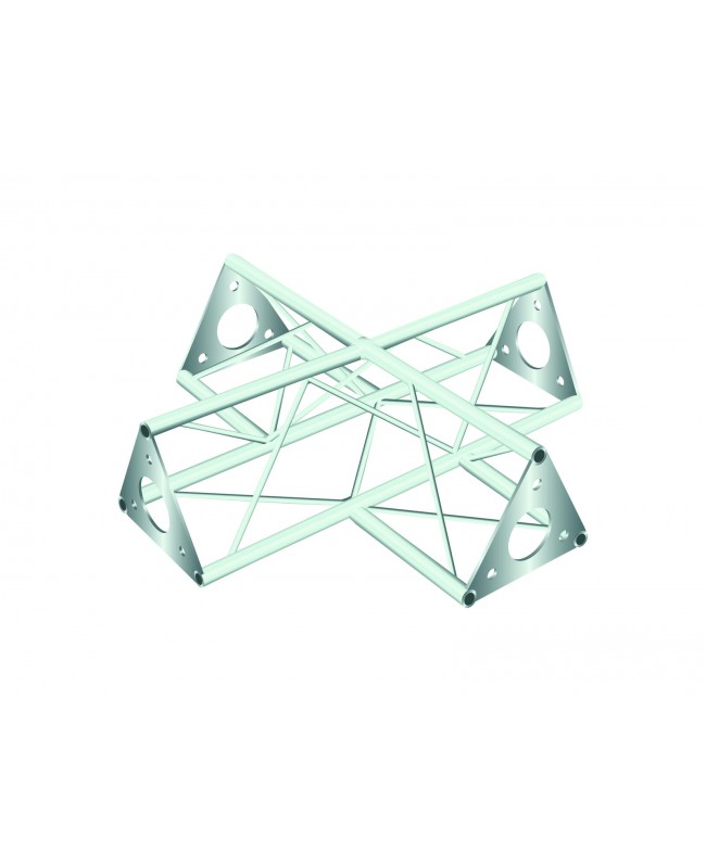 Decotruss SAC-41 incrocio 4 vie argento