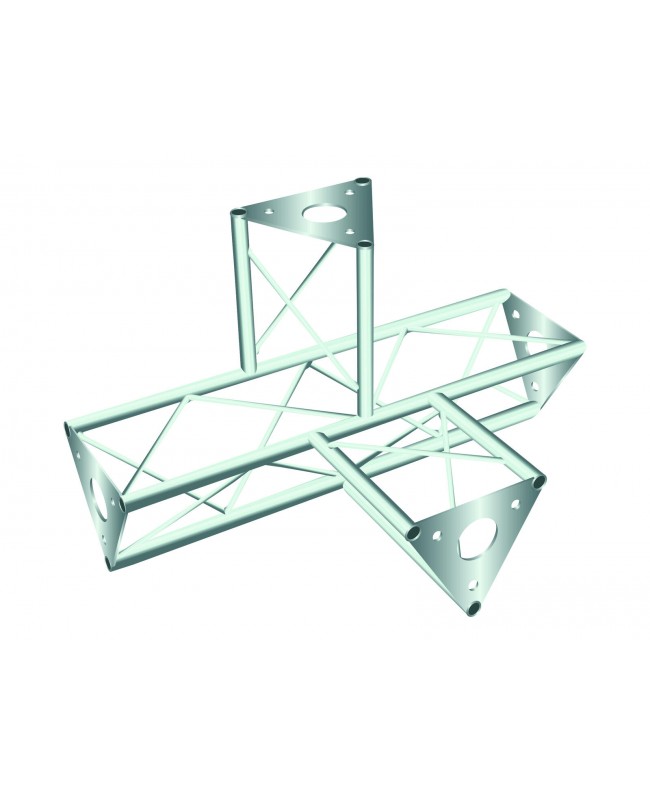 Decotruss SAT-43 pezzo a 4 vie / argento