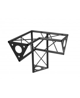 Decotruss SAL-34 Corner 3-way \/ left, black