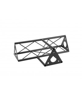 Decotruss SAT-36 pezzo a T a 3 vie orizzontale, nero