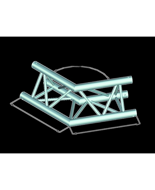 Alutruss DECOLOCK DQ3-PAC22 2-Weg Ecke 120°