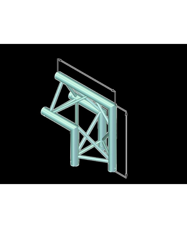 Alutruss DECOLOCK DQ3-PAC24 2-way Corner 90°