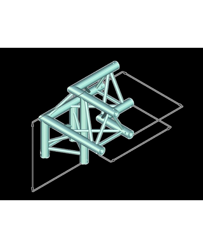 Alutruss DECOLOCK DQ3-PAL31 3-way Corner 90°